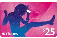 iTunes 25 Dollar Gift Card compliments of Buchner Manufacturing
